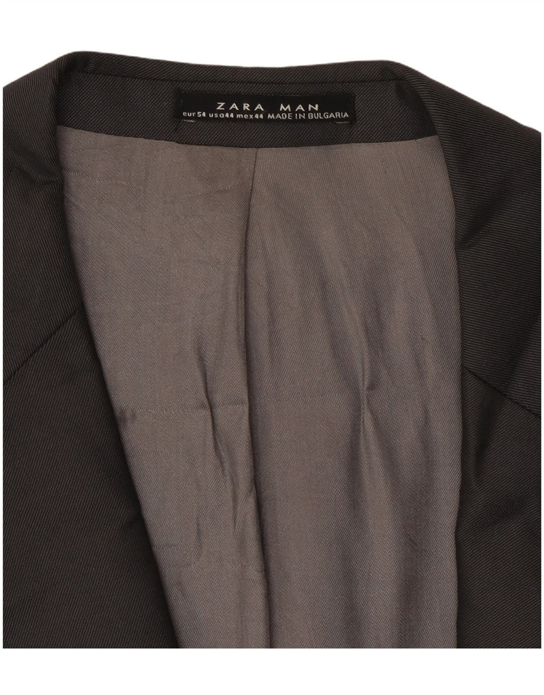 ZARA Ανδρικό σακάκι μπλέιζερ με 2 κουμπιά EU 54 XL Γκρι