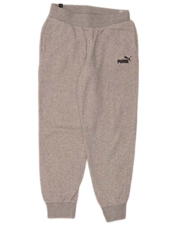 Γυναικεία φόρμα PUMA Παντελόνι Joggers UK 10 Small Grey Flecked Cotton