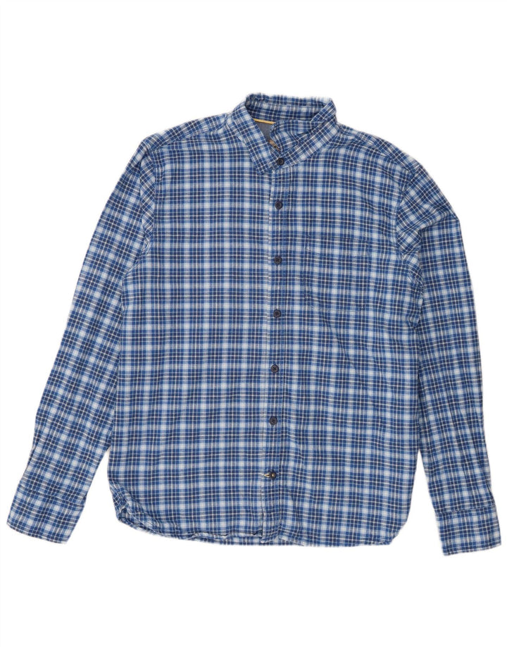 Ανδρικό πουκάμισο Fat Face Large Blue Check Cotton