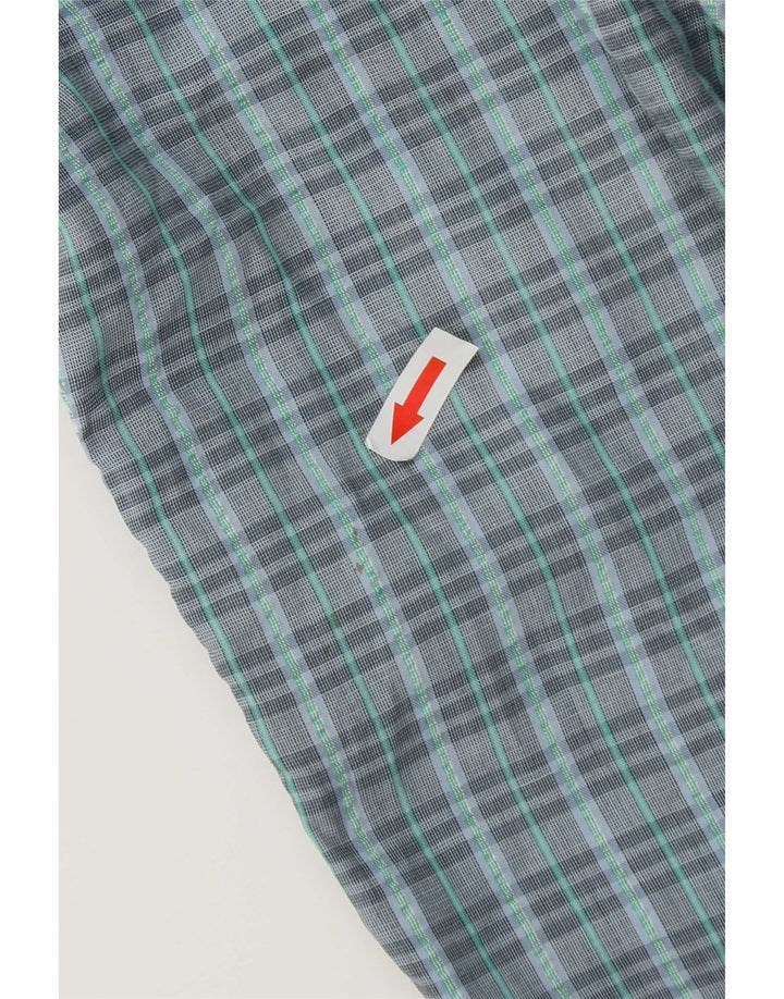 Vintage Ανδρικό παντελόνι Chino με καρφίτσες W29 L31 Blue Check Polyester