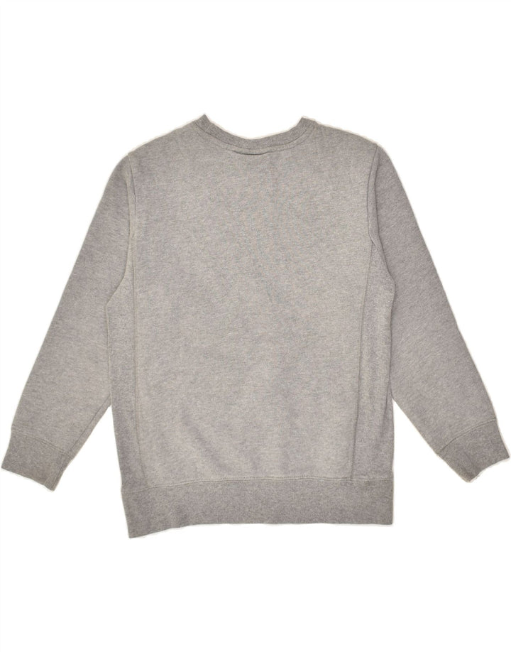 CHAMPION Boys Graphic Sweatshirt Jumper 9-10 Years Small Grey Cotton | Vintage Champion | Thrift | Second-Hand Champion | Used Clothing | Messina Hembry 