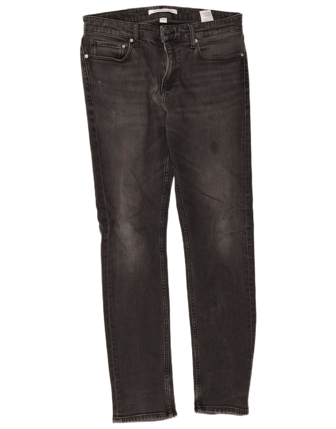 Calvin Klein Ανδρικό Slim Jeans W32 L32 Γκρι βαμβακερό