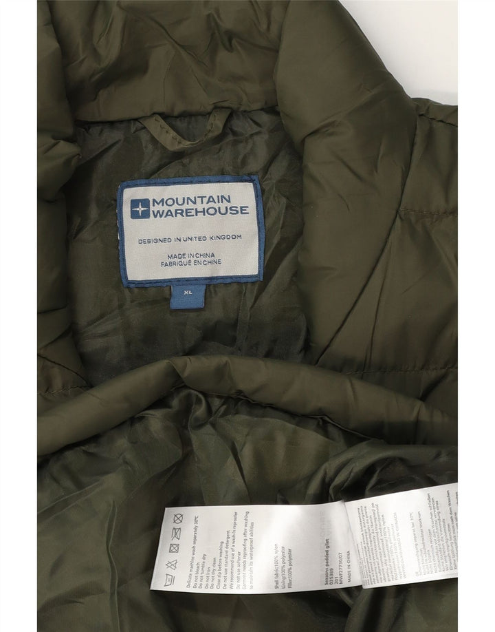 MOUNTAIN WAREHOUSE Ανδρικά padded Gilet UK 42 XL Khaki Nylon