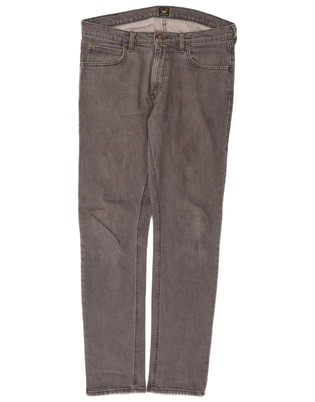 Lee Mens Luke Slim Jeans W34 L32 Γκρι βαμβακερό