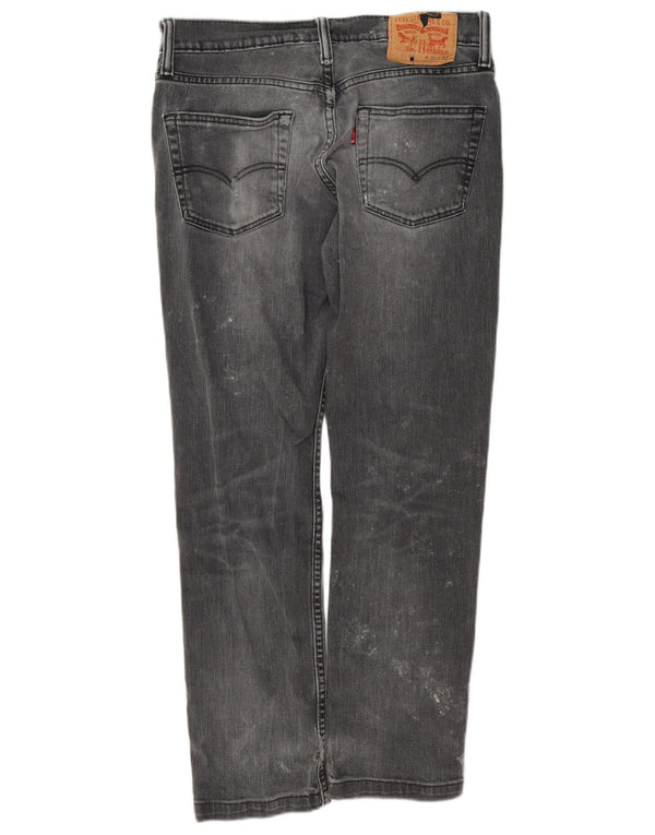 Levi's Womens 511 Slim Jeans W30 L28 Γκρι βαμβακερό