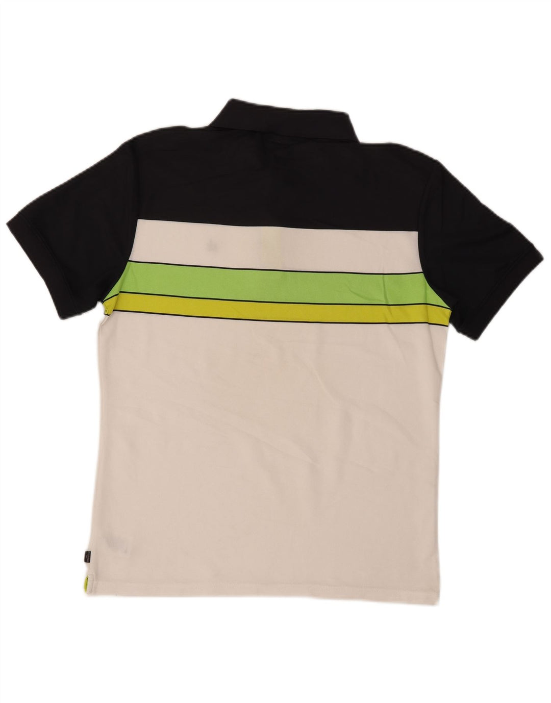 Ανδρικό πουκάμισο πόλο Calvin Klein, μεσαίο λευκό χρώμα, πολυεστέρας