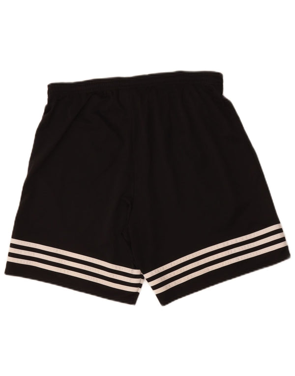 Γυναικείο αθλητικό σορτς Adidas Climalite UK 12 μεσαίο μαύρο πολυεστέρα