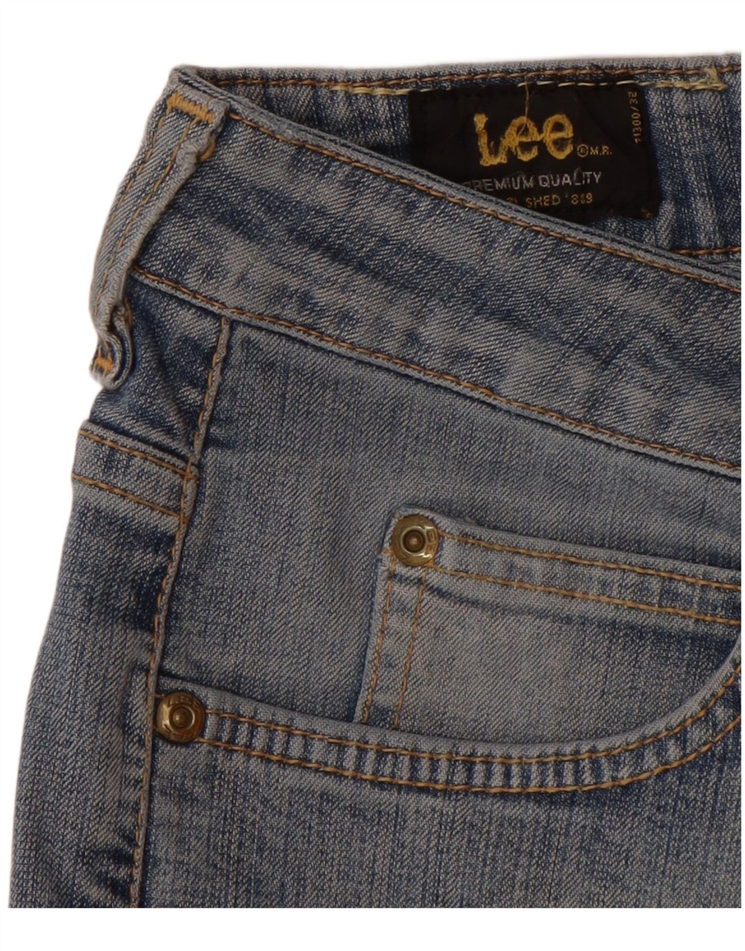 LEE Γυναικείο Τζιν Cameron Straight W32 L28 Μπλε βαμβακερό