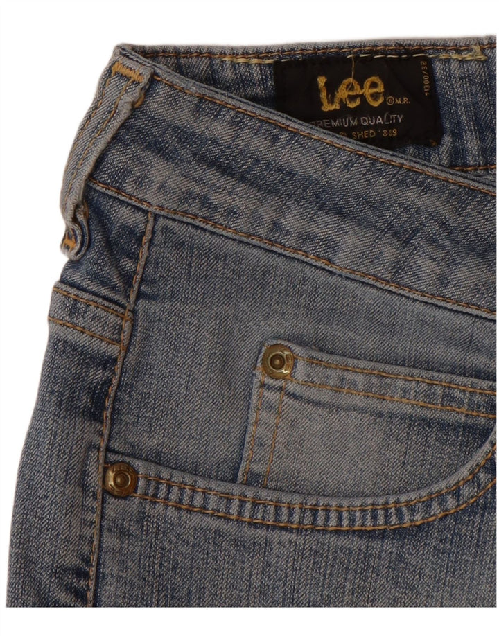 LEE Γυναικείο Τζιν Cameron Straight W32 L28 Μπλε βαμβακερό