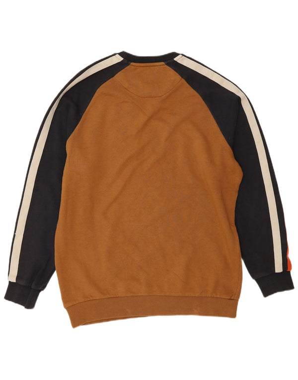 Ανδρικό φούτερ Lyle & Scott Jumper Καφέ μεσαίο χρώμα, βαμβακερό