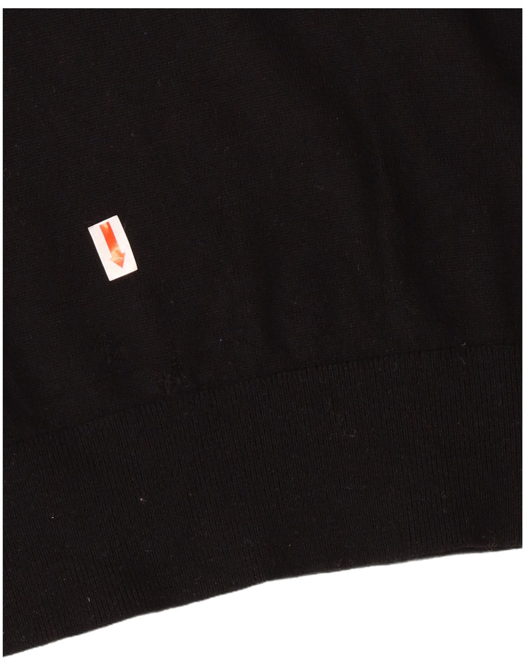 Armani Exchange Ανδρικό πουλόβερ με ρολό λαιμόκοψη, μικρό μαύρο παρθένο μαλλί