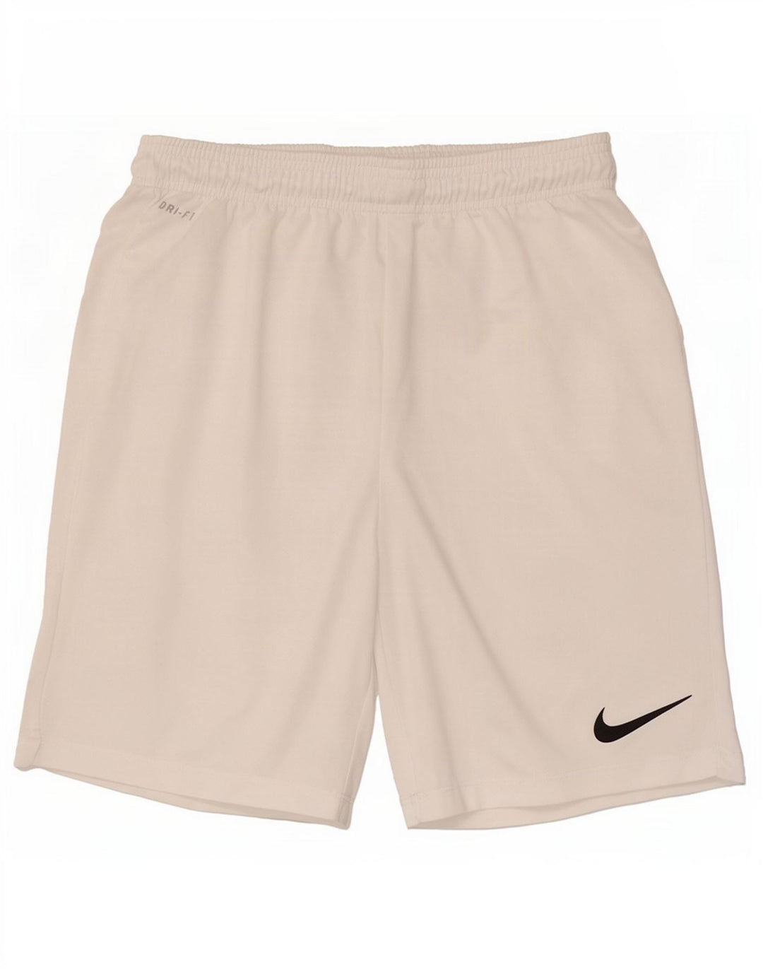 Ανδρικό αθλητικό σορτς Nike Dri Fit από μεσαίο λευκό πολυεστέρα
