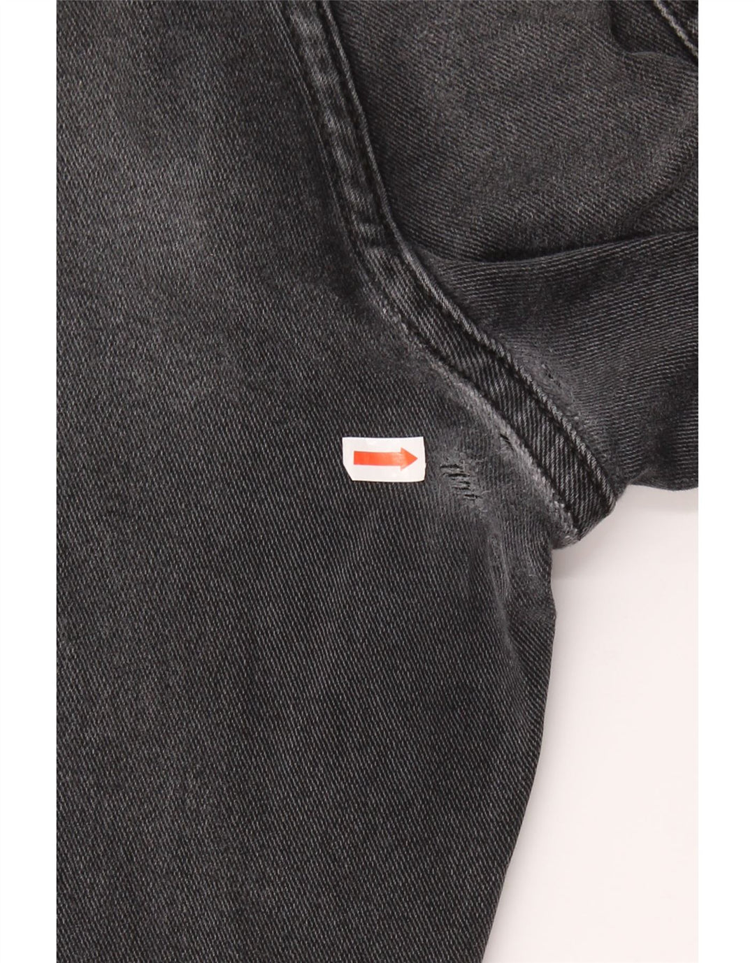 WRANGLER Ανδρικό Texas Straight Jeans W38 L30 Μαύρο βαμβακερό