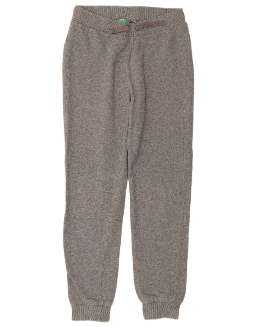 BENETTON Boys Tracksuit Παντελόνι Joggers 13-14 ετών 3XL Γκρι βαμβακερό
