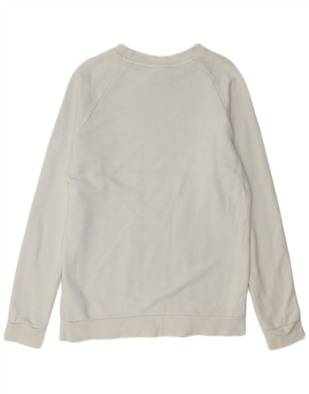 Ανδρικό γραφικό φούτερ ADIDAS Jumper Μικρό λευκό βαμβακερό