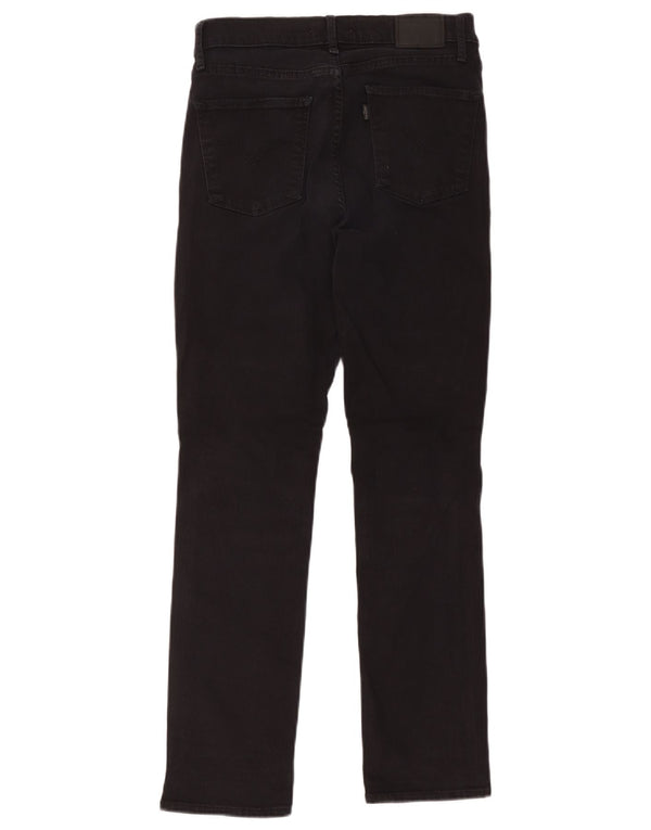 Γυναικείο Levi's 724 Ψηλό τζιν Super Skinny W30 L30 μαύρο βαμβακερό