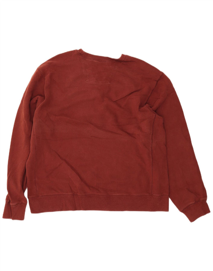 EDDIE BAUER Ανδρικό γραφικό φούτερ Jumper XL Καφέ βαμβακερό