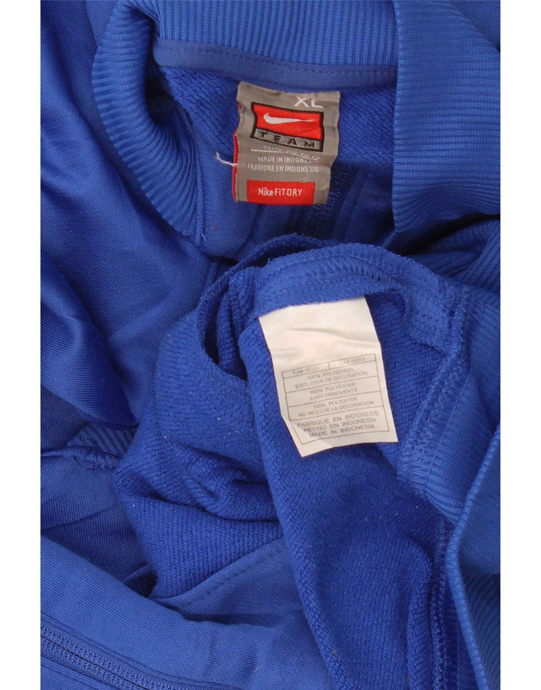Γυναικεία αθλητική φόρμα Nike Top Jacket UK 18 XL Blue Colourblock Polyester