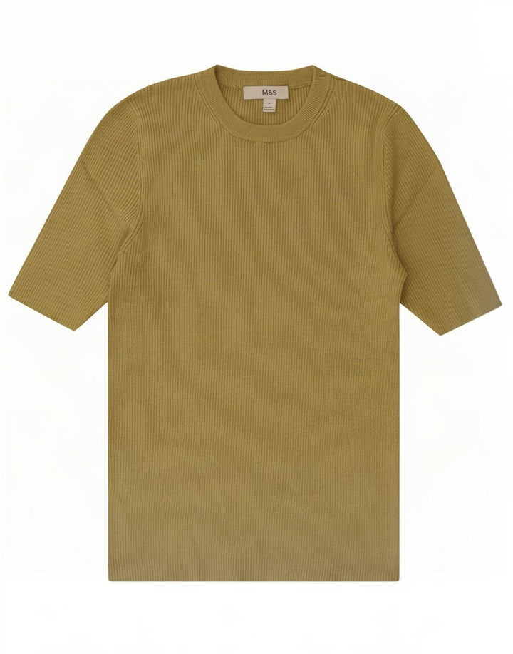 Marks & Spencer Γυναικείο τοπ 3/4 μανίκι UK 12 Medium Khaki