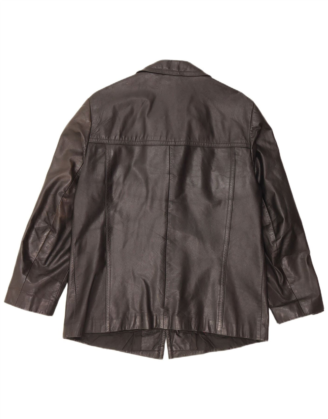Vintage Ανδρικό Δερμάτινο Μπουφάν UK 38 Medium Black Leather