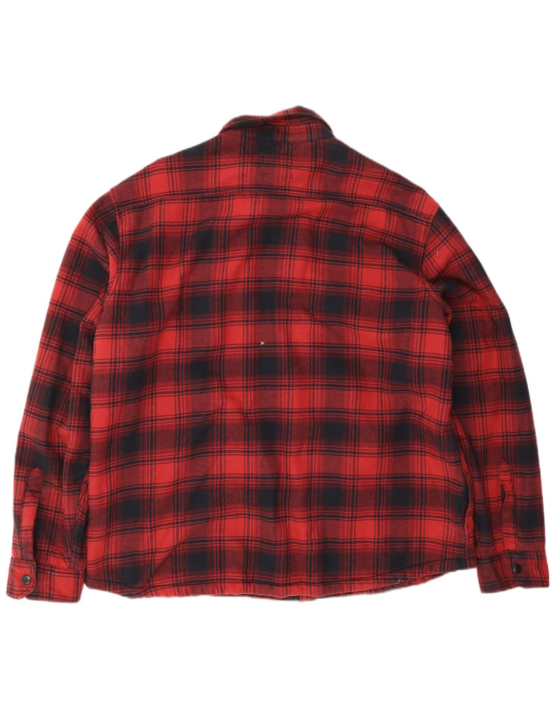 Marks & Spencer Ανδρικό πουκάμισο κανονικό φανελένιο πουκάμισο 2XL κόκκινο καρό