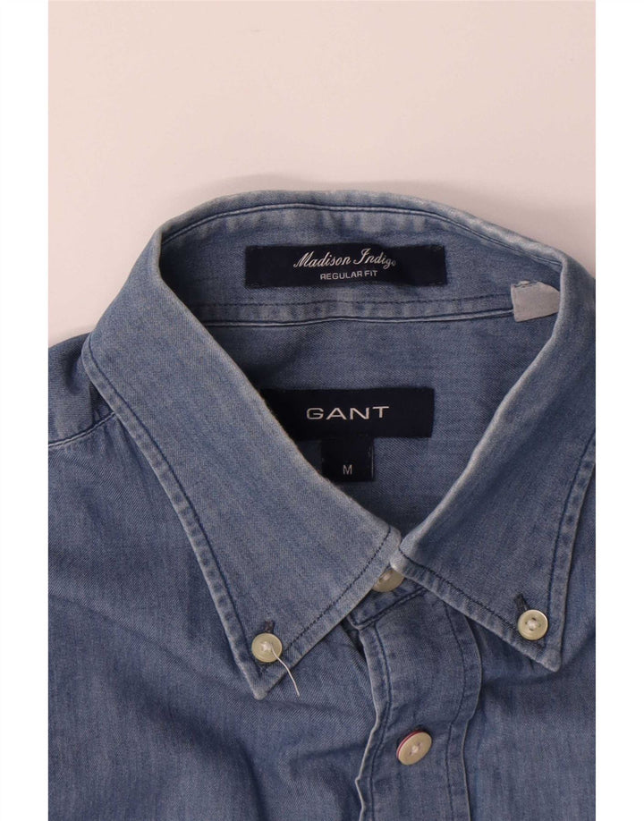 Gant Ανδρικό πουκάμισο Madison Regular Fit Medium μπλε βαμβακερό