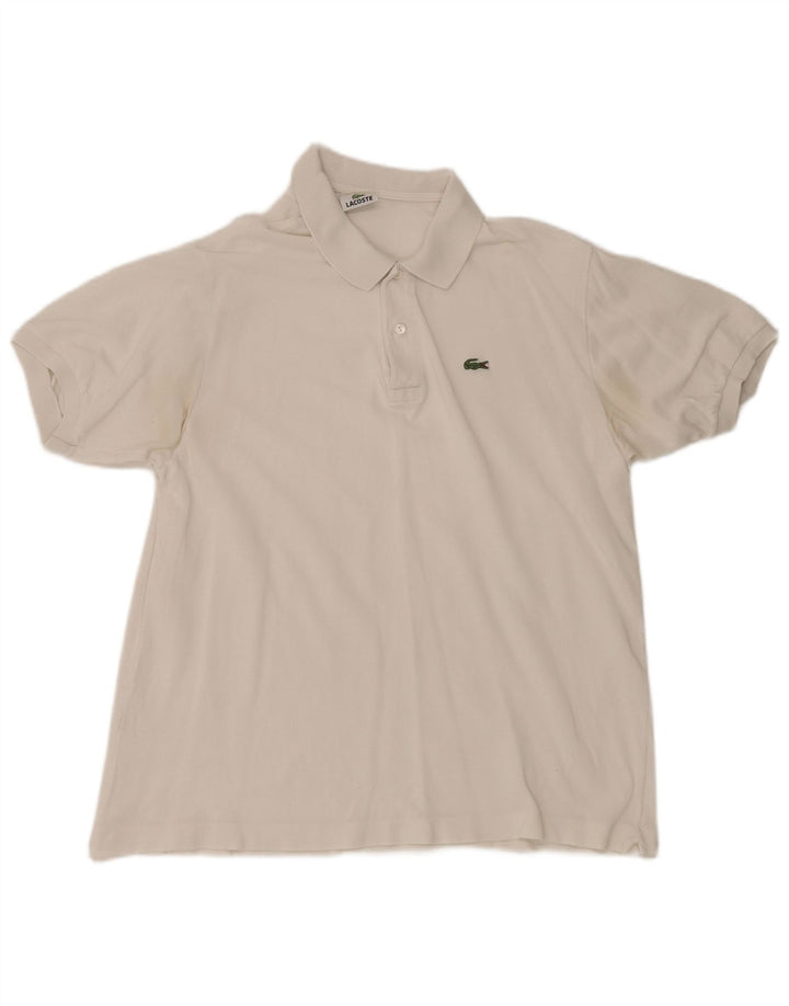 Ανδρικό πουκάμισο πόλο Lacoste 6 XL Λευκό