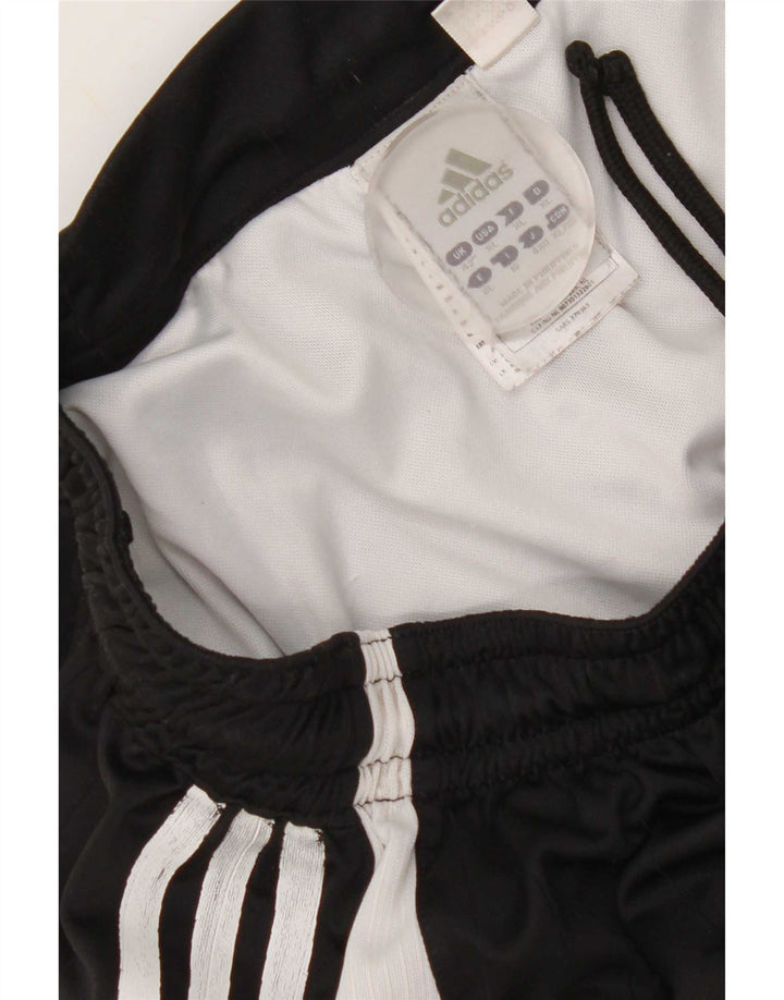 Ανδρικό γραφικό αθλητικό σορτς Adidas, μεσαίο μαύρο χρώμα, πολυεστέρας