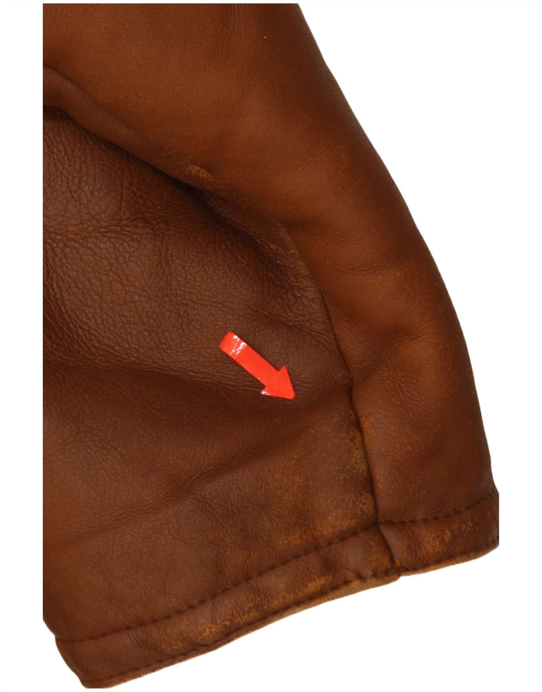 Vintage Γυναικείο Shearling Jacket IT 50 Large Brown Shearling