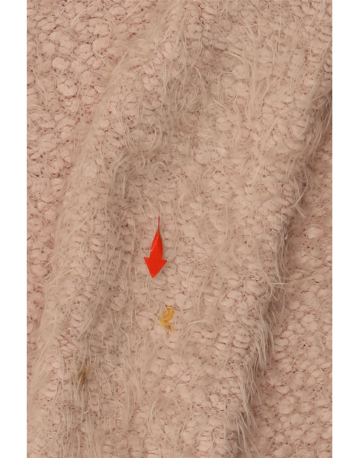 Πουλόβερ ZARA Girls Cardigan 13-14 Years Pink Polyester