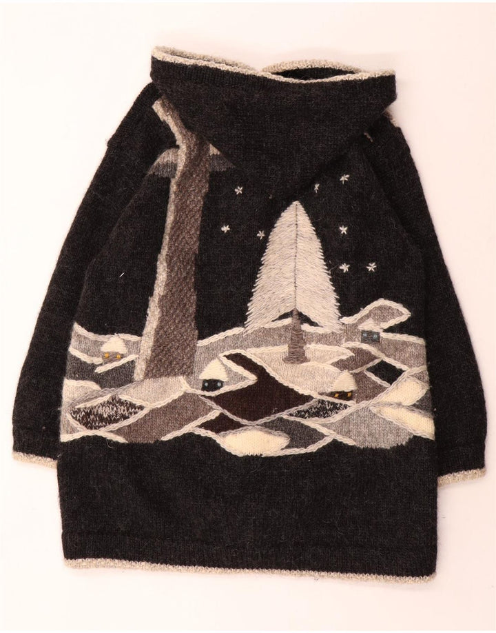 Γυναικείο πουλόβερ ζακέτα υπερμεγέθη DOBRILA UK 16 Large Grey Novelty