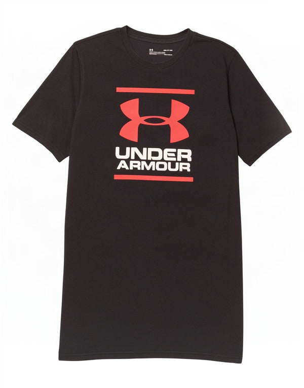 Under Armour Ανδρικό Heat Gear Loose Fit Graphic T-shirt Top Small Black