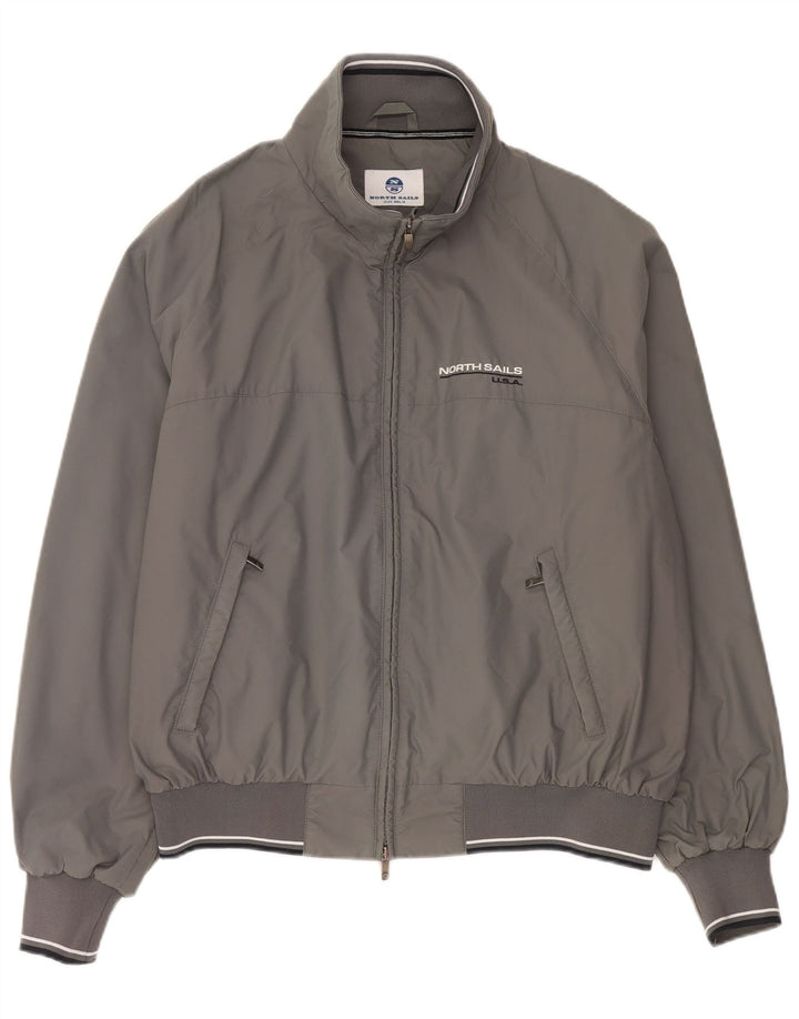 Ανδρικό μπουφάν North Sails Bomber UK 44 2XL Grey Polyamide