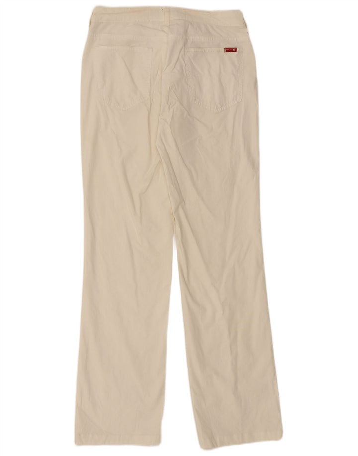 Guess Γυναικείο Bootcut Casual Παντελόνι W32 L31 Λευκό