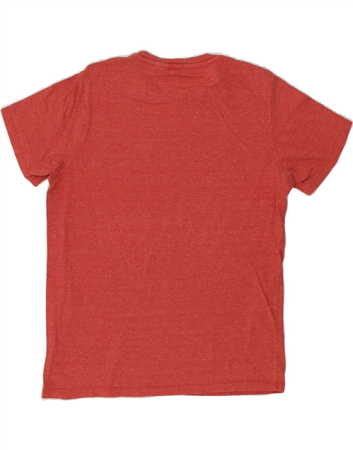 LEVI'S Mens Graphic T-Shirt Top Small Red Flecked Vintage Levi's and Second-Hand Levi's from Messina Hembry 
