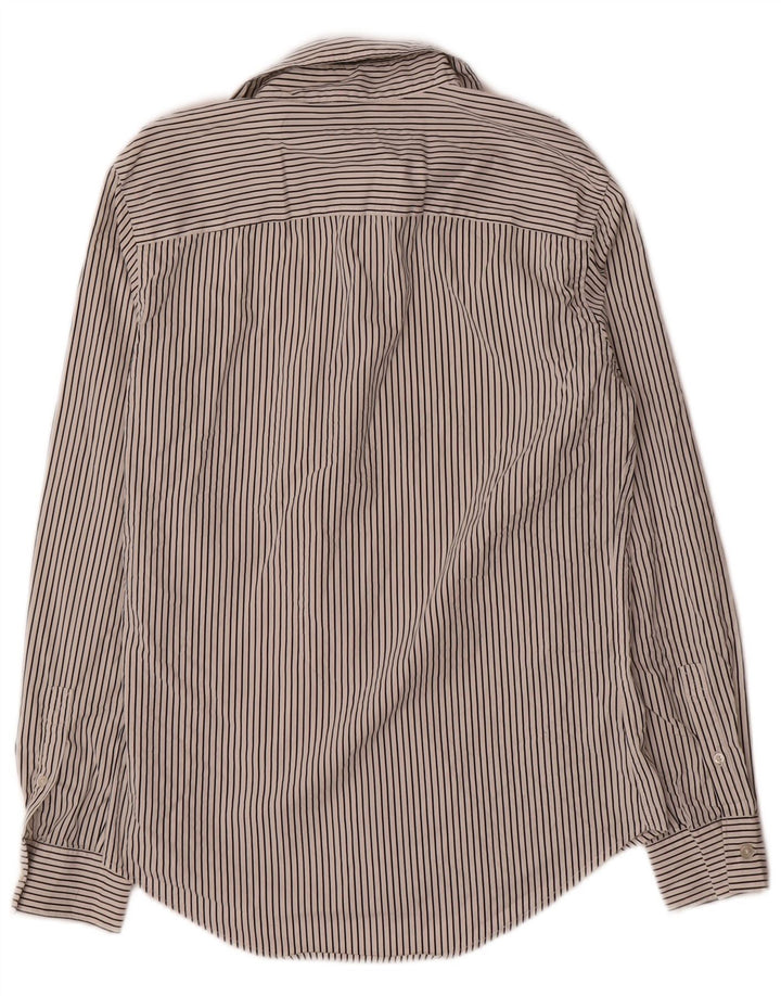 Ανδρικό πουκάμισο Zara Super Slim Fit, μεσαίο λευκό pinstripe