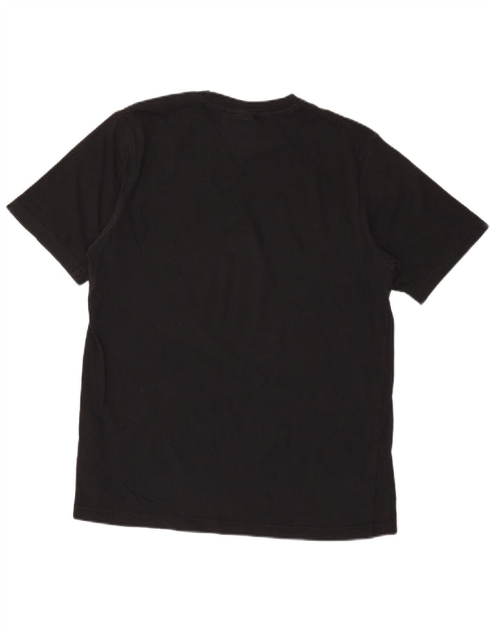 Ανδρικό T-Shirt Adidas Τοπ μεσαίο μαύρο βαμβακερό