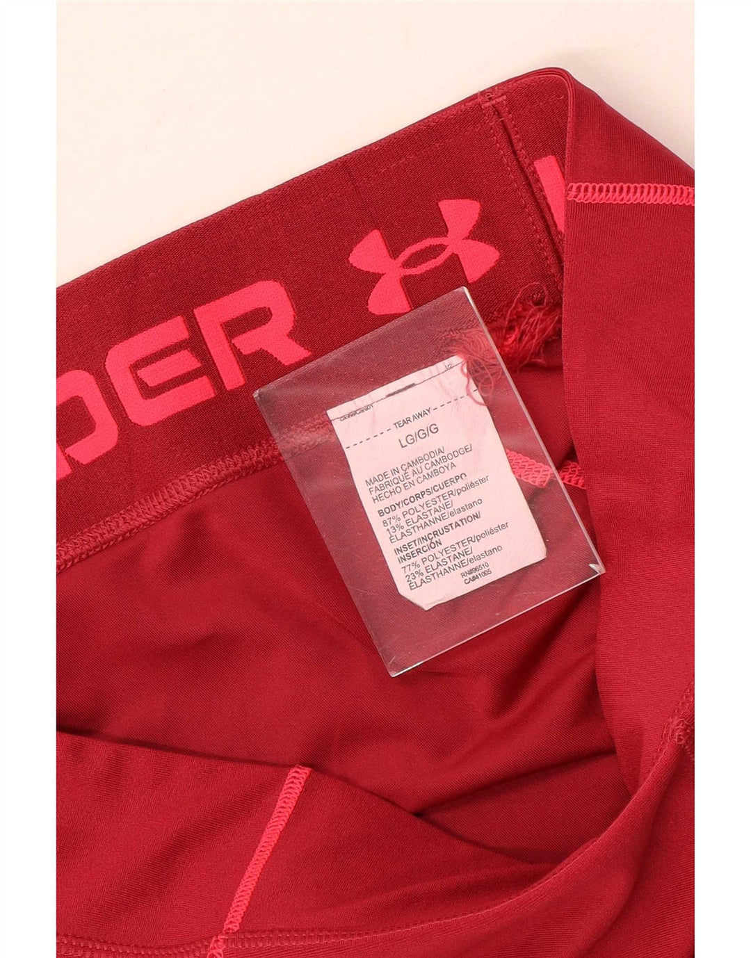 Under Armour Γυναικείο αθλητικό σορτς UK 14 μεγάλο κόκκινο