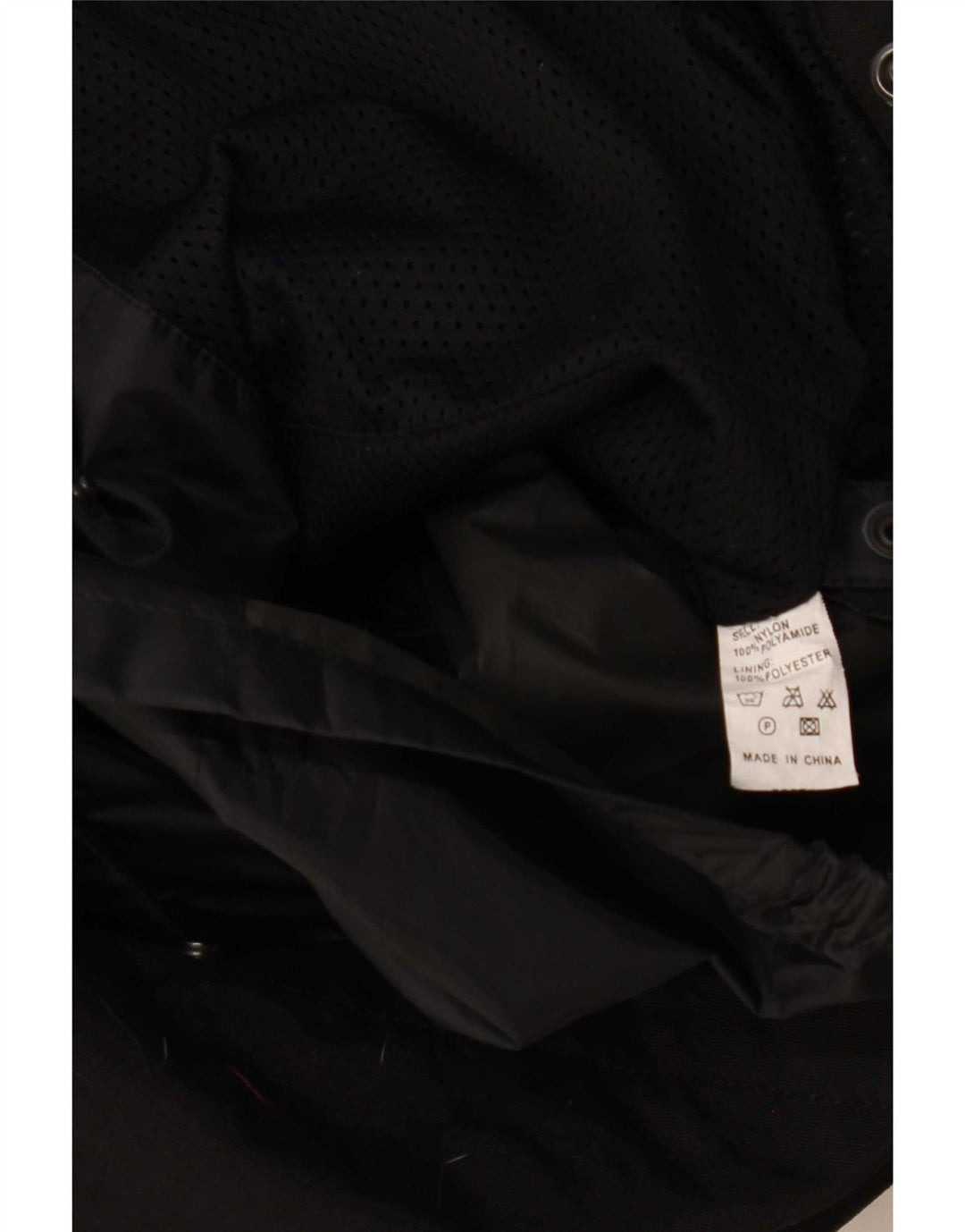 Vintage Ανδρικό Σακάκι Racer UK 38 Medium Black Nylon