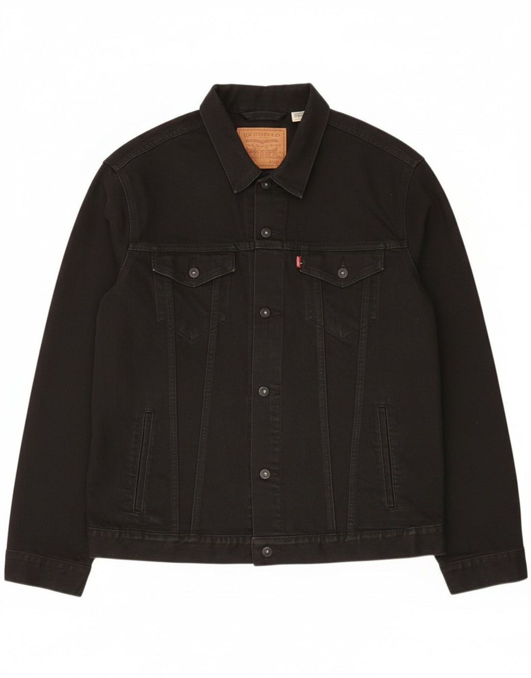 Ανδρικό τζιν μπουφάν Levi's UK 44 2XL Μαύρο βαμβακερό