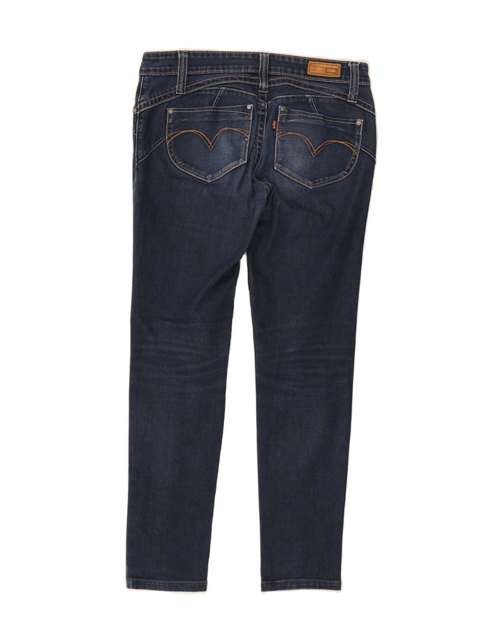 LEVI'S Womens Low Skinny Jeans W29 L28 Blue Cotton Vintage Levi's and Second-Hand Levi's from Messina Hembry 