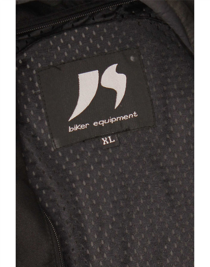 Scotchlite 3M Mens Racer Jacket UK 42 XL Μαύρο Πολυεστέρας