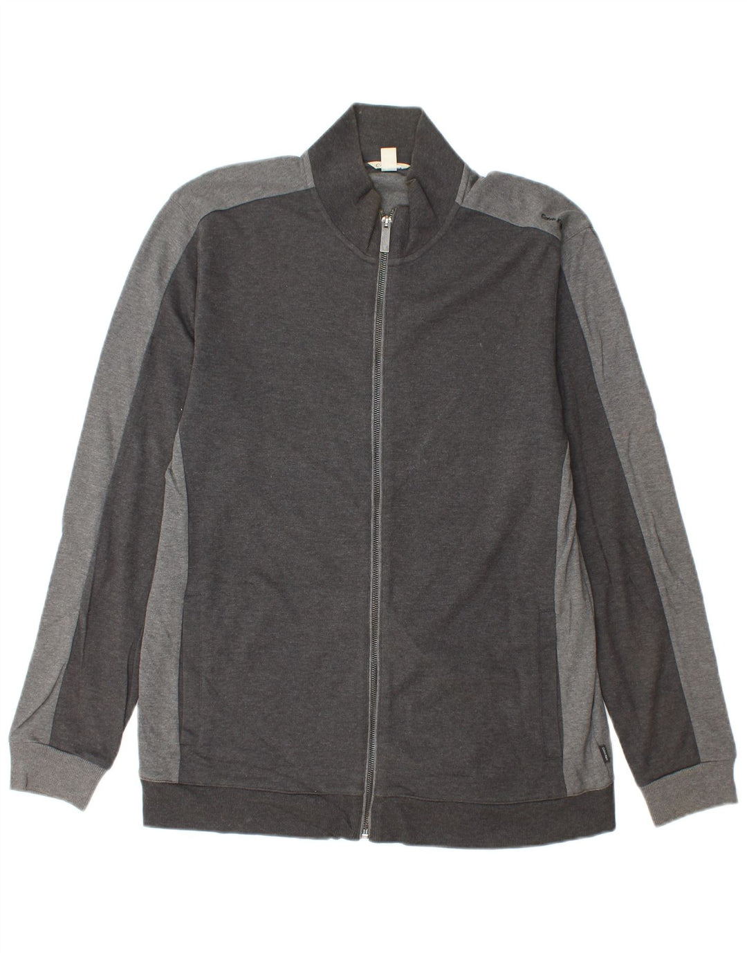 Ανδρική αθλητική φόρμα CALVIN KLEIN Top Jacket μεγάλο γκρι βαμβακερό