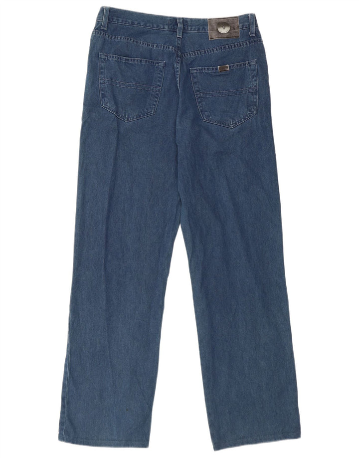 Ανδρικό τζιν Trussardi ίσιο W33 L30 Μπλε βαμβακερό