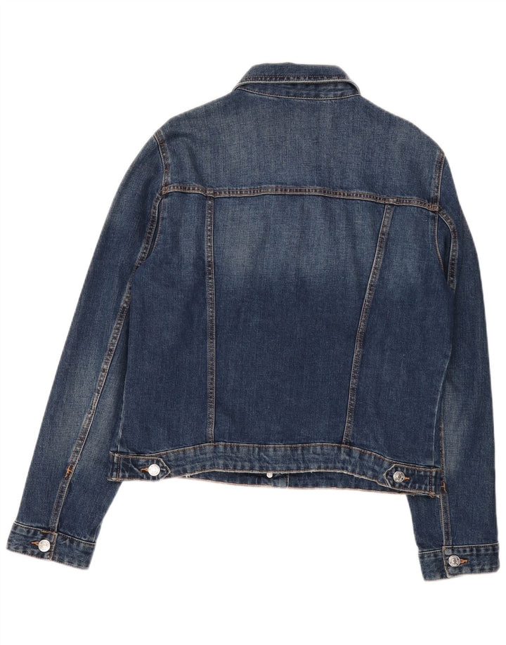 Zara Γυναικείο Τζιν Μπουφάν UK 18 XL Μπλε Βαμβακερό