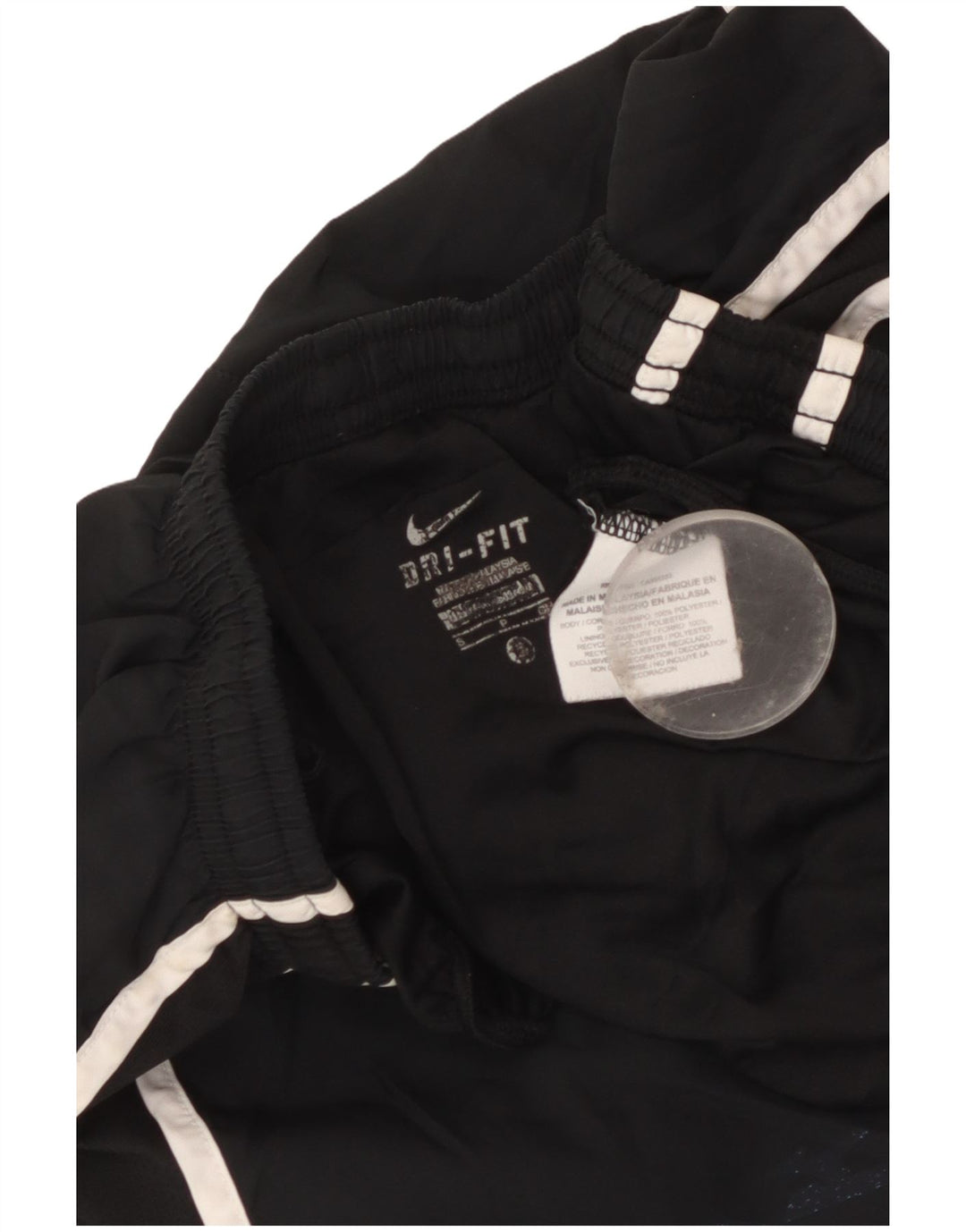 Γυναικείο αθλητικό σορτς Nike Dri Fit UK 10 Μικρό μαύρο πολυεστέρα