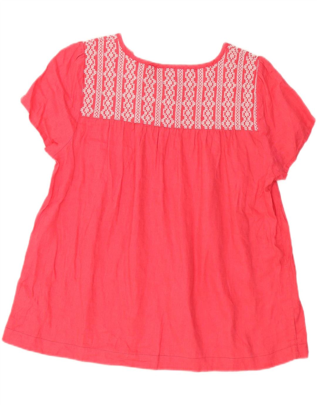 Γυναικεία μπλούζα Marks & Spencer Top UK 16 Large Pink Geometric Len
