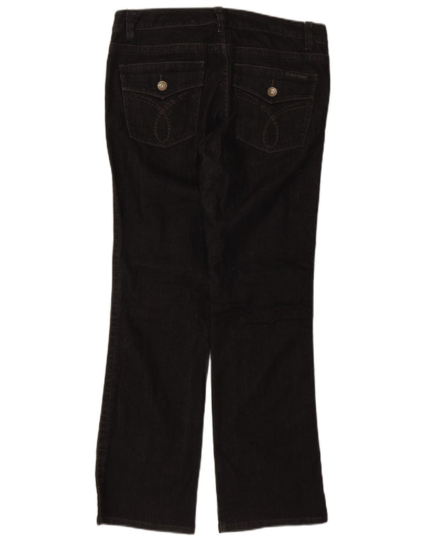 Calvin Klein Womens Bootcut Jeans US 12 Large W34 L32 Μαύρο βαμβακερό
