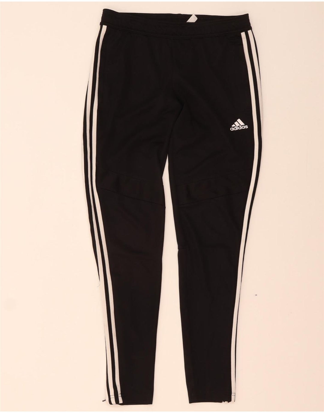 Γυναικεία αθλητική φόρμα ADIDAS Aeroready Παντελόνι UK 8/10 Small Black Polyester