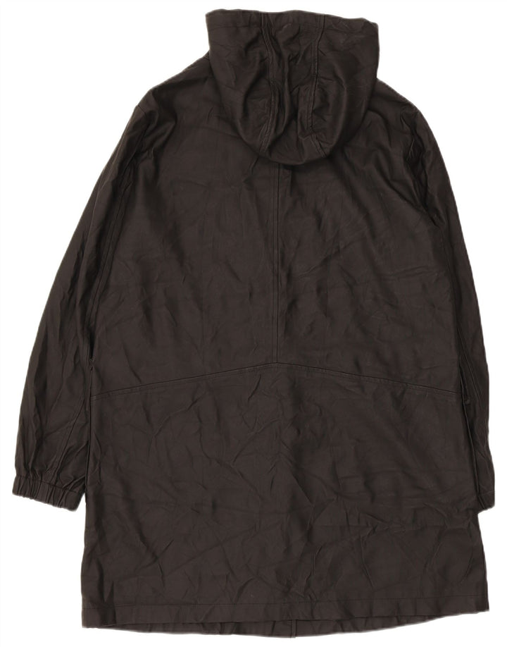 Zara Γυναικείο Αδιάβροχο με κουκούλα UK 14 Medium Black